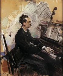A.レイ・コーラコンDeutsch：Der Pianist A. Rey ColaconPolski：Pianist A. Rey Colacon